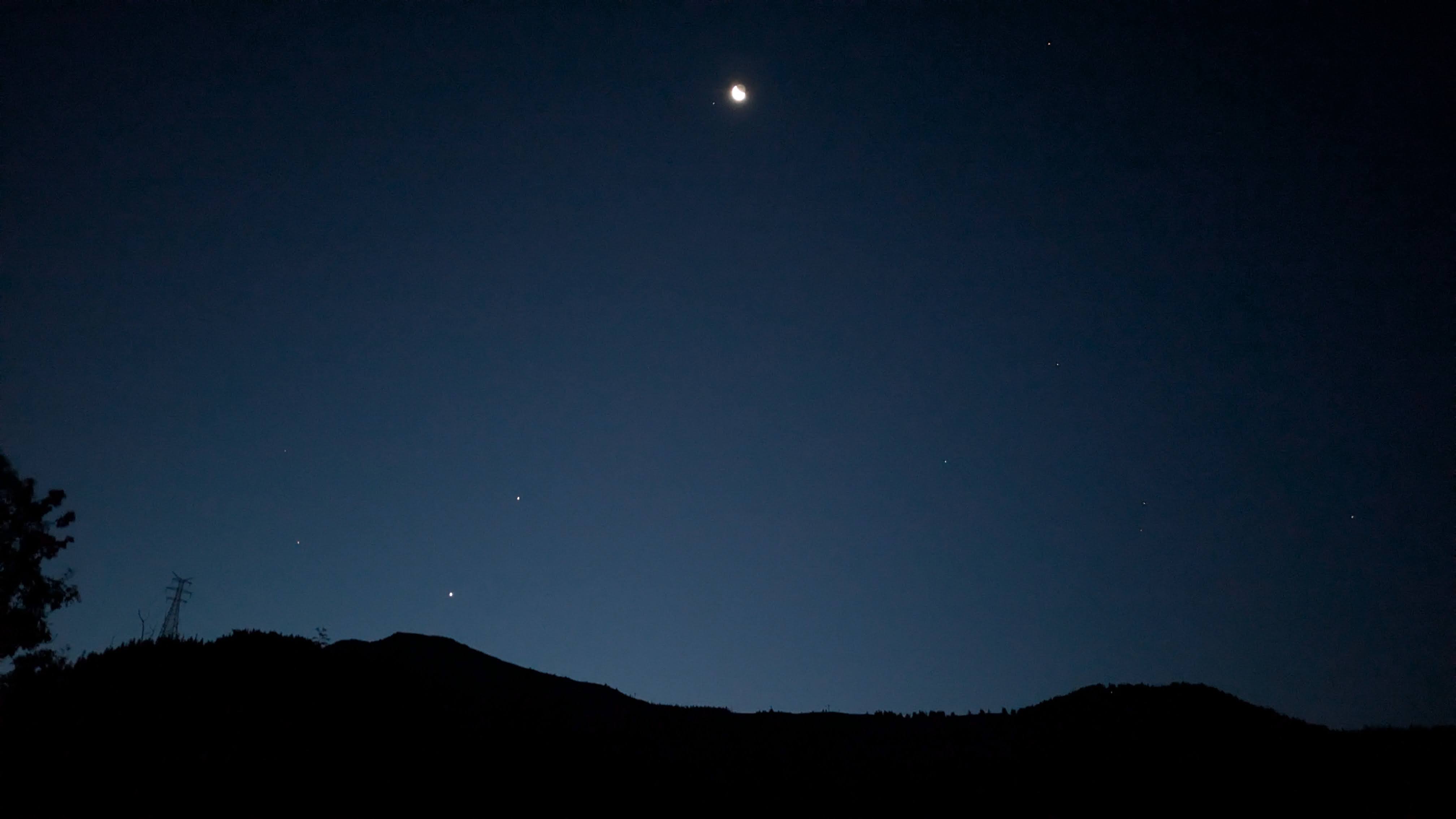 venus and jupiter