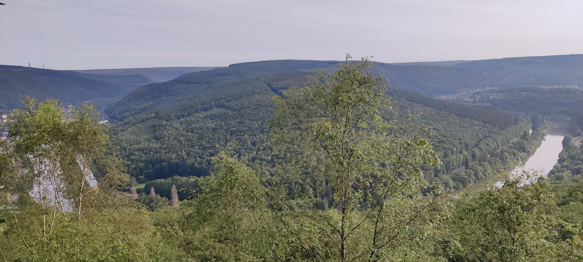 thinking on a rock, with a view