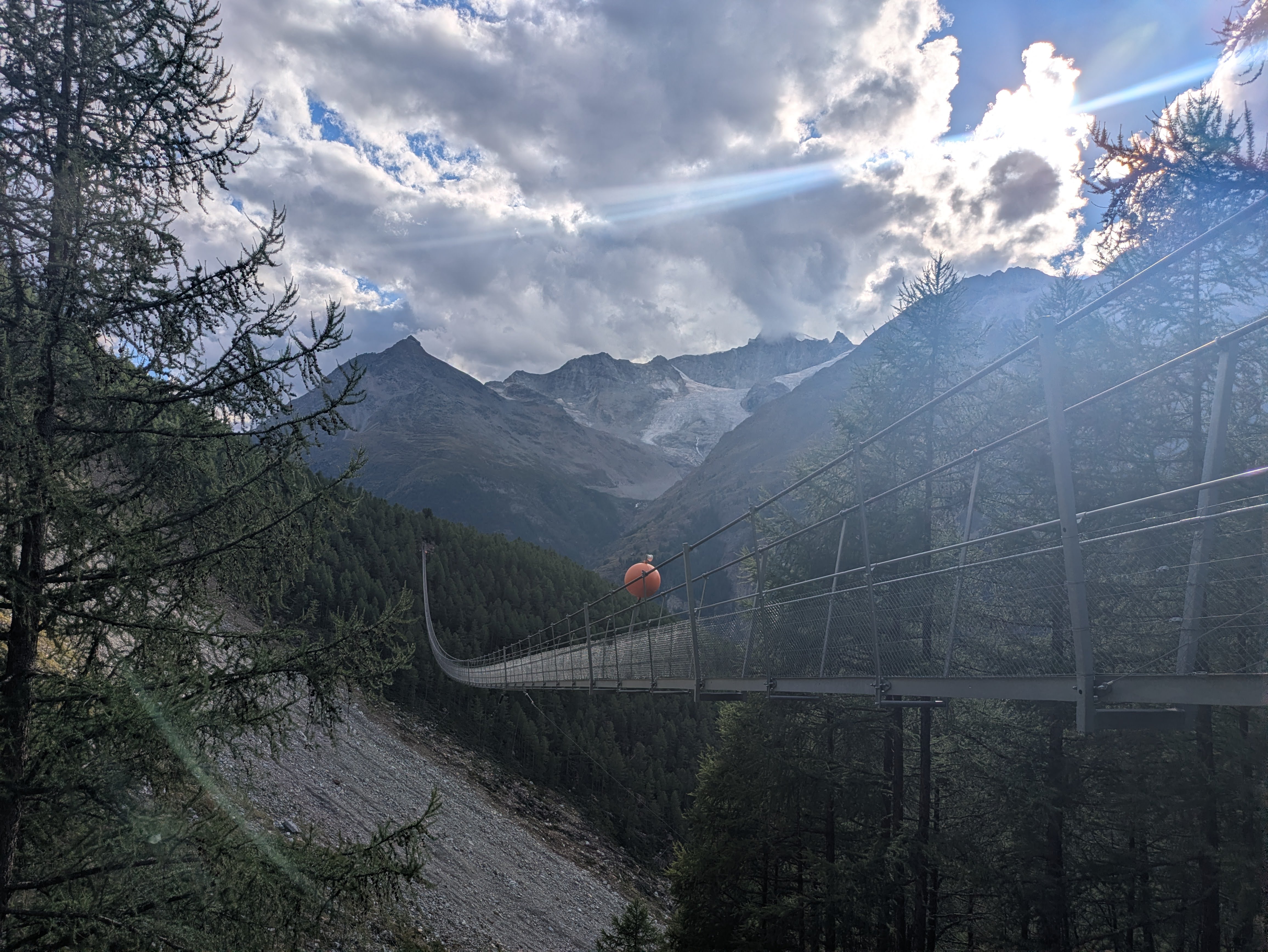 charles kuonen suspension bridge